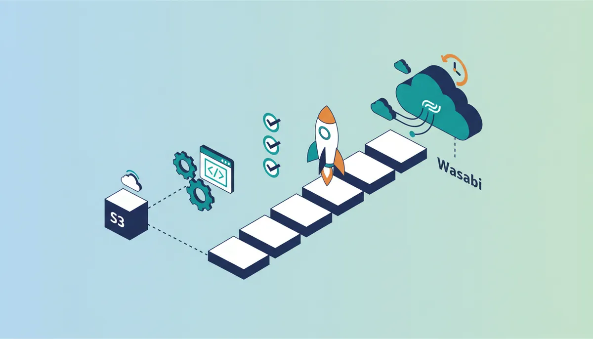Conceptual illustration for Executing S3 Migration via Manual and Automated Methods