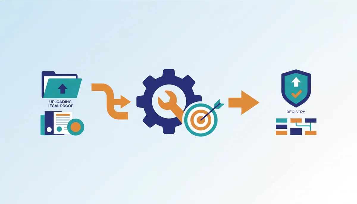 Conceptual illustration for Executing the Merger Acquisition Transfer Form and Documentation