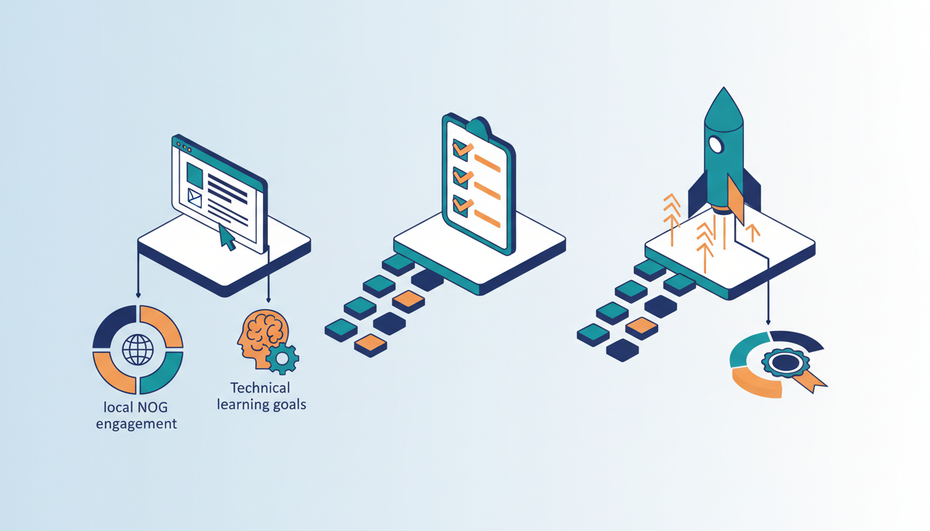 Conceptual illustration for Executing Your First Community Engagement and Fellowship App