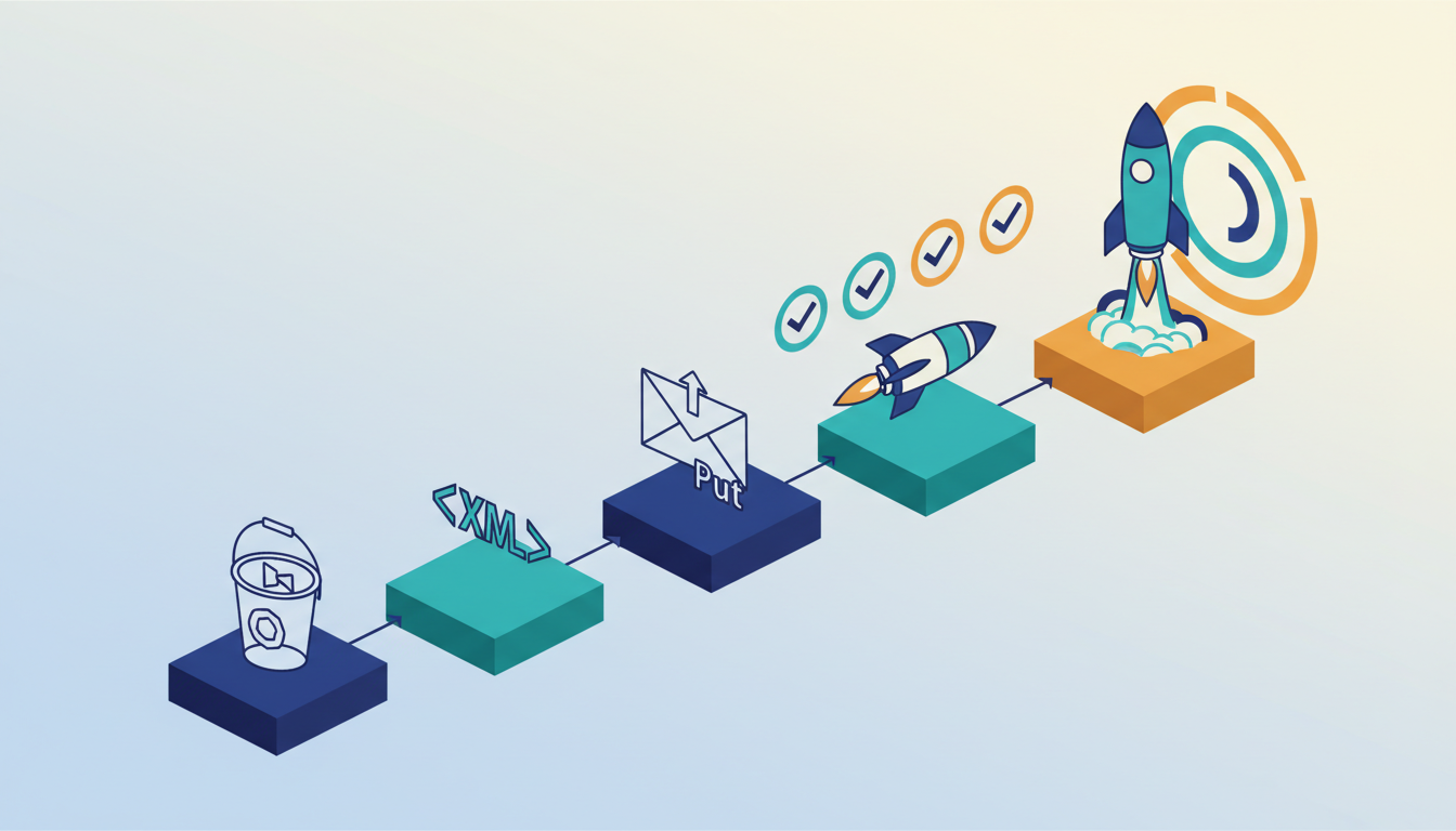 Conceptual illustration for Configuring and Migrating Lifecycle Policies via S3-Compatib