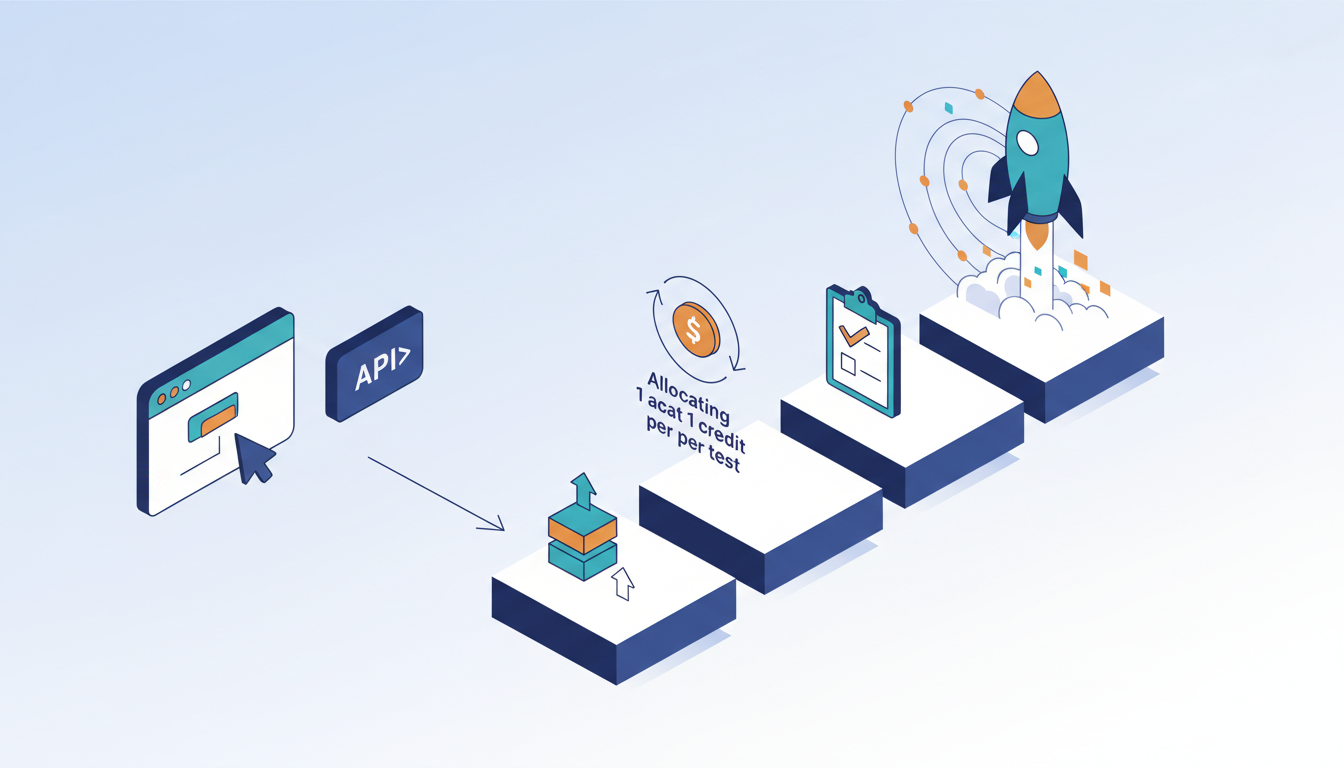 Conceptual illustration for Deploying Custom Measurements via API and Web Interface