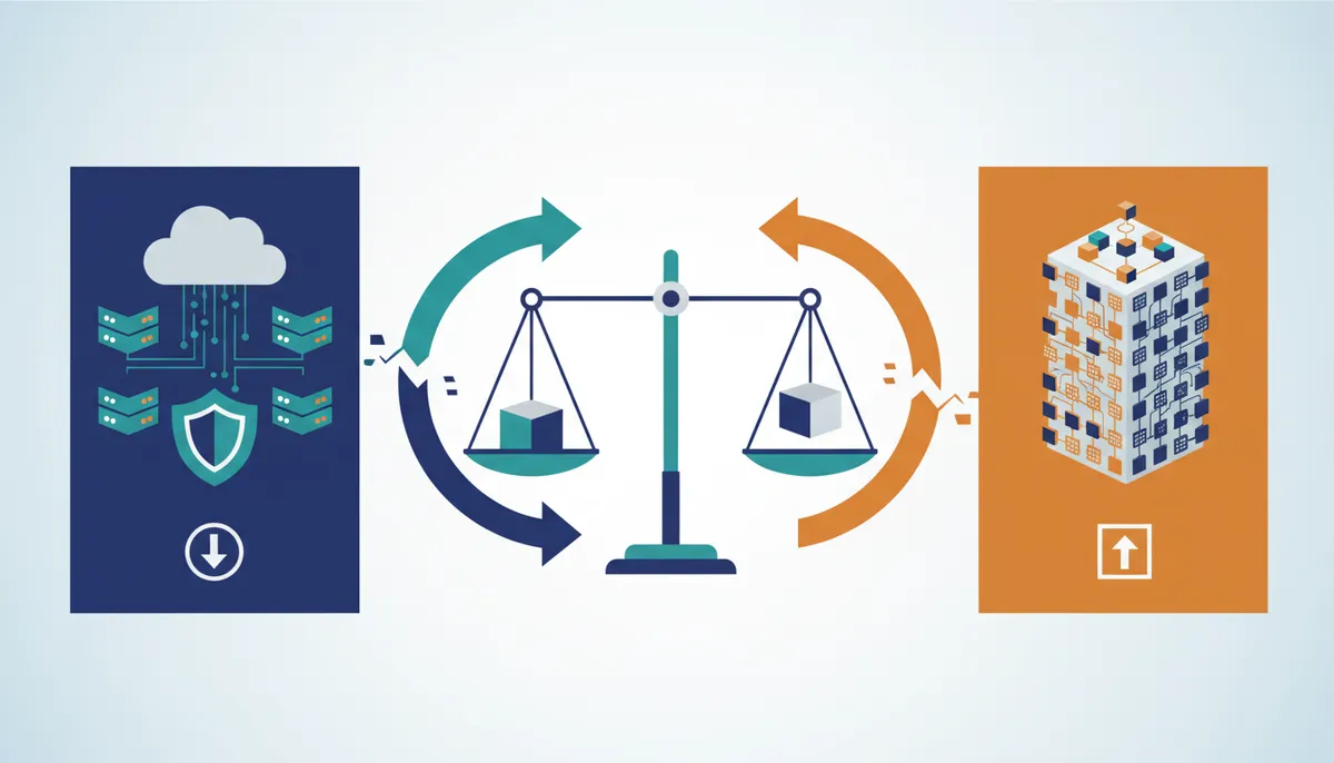 Conceptual illustration for Economic Advantages of Zero-Egress Models Over Hyperscalers