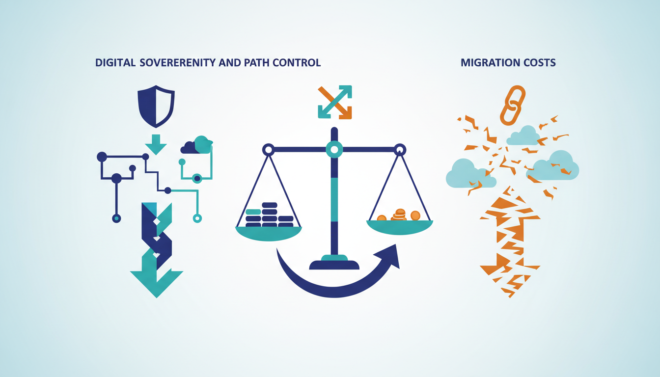 Conceptual illustration for Strategic Criteria for Adopting SCION in Critical Banking an