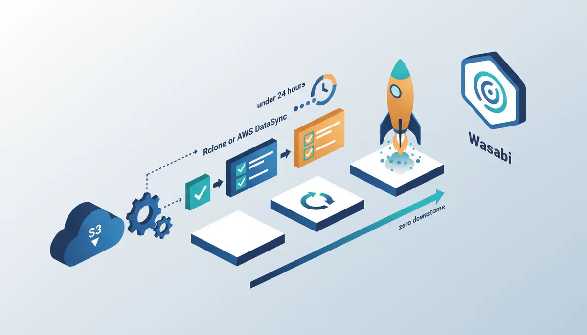 Conceptual illustration for Executing a Zero-Downtime Migration to S3-Compatible Storage