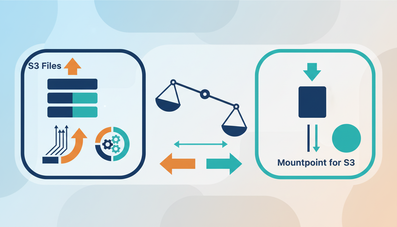 Conceptual illustration for Comparative Analysis of S3 Files Against Mountpoint and s3fs
