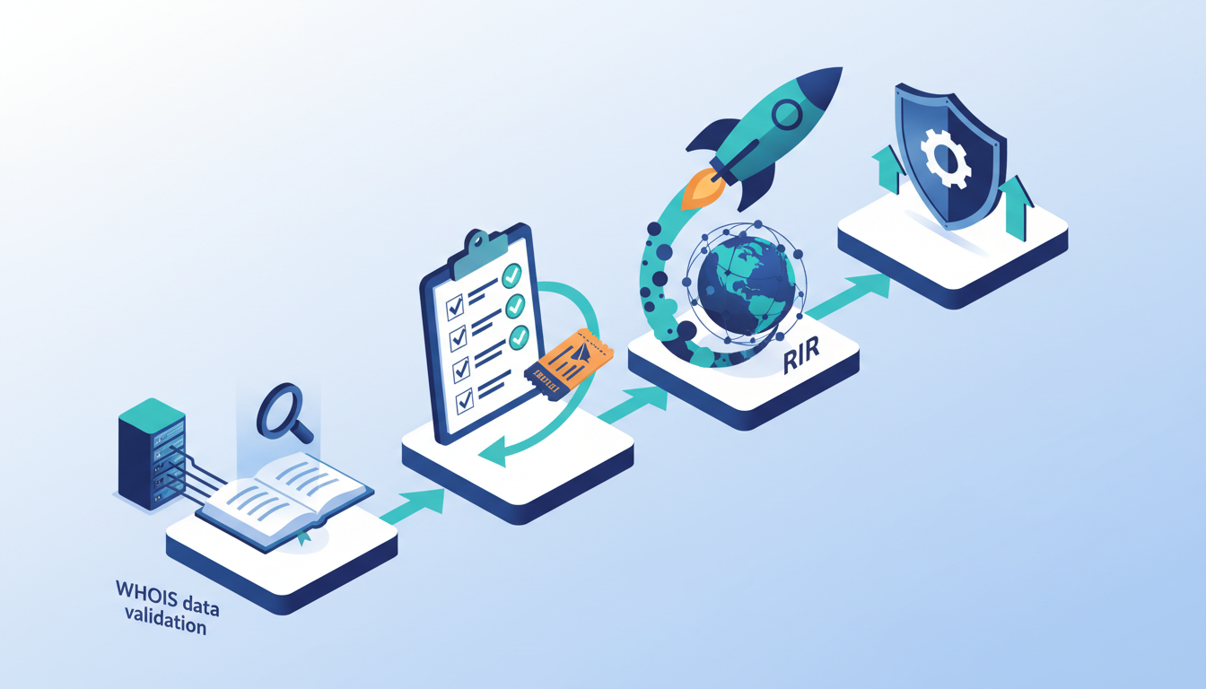 Conceptual illustration for Operational Execution for Resource Registration and Troubleshooting
