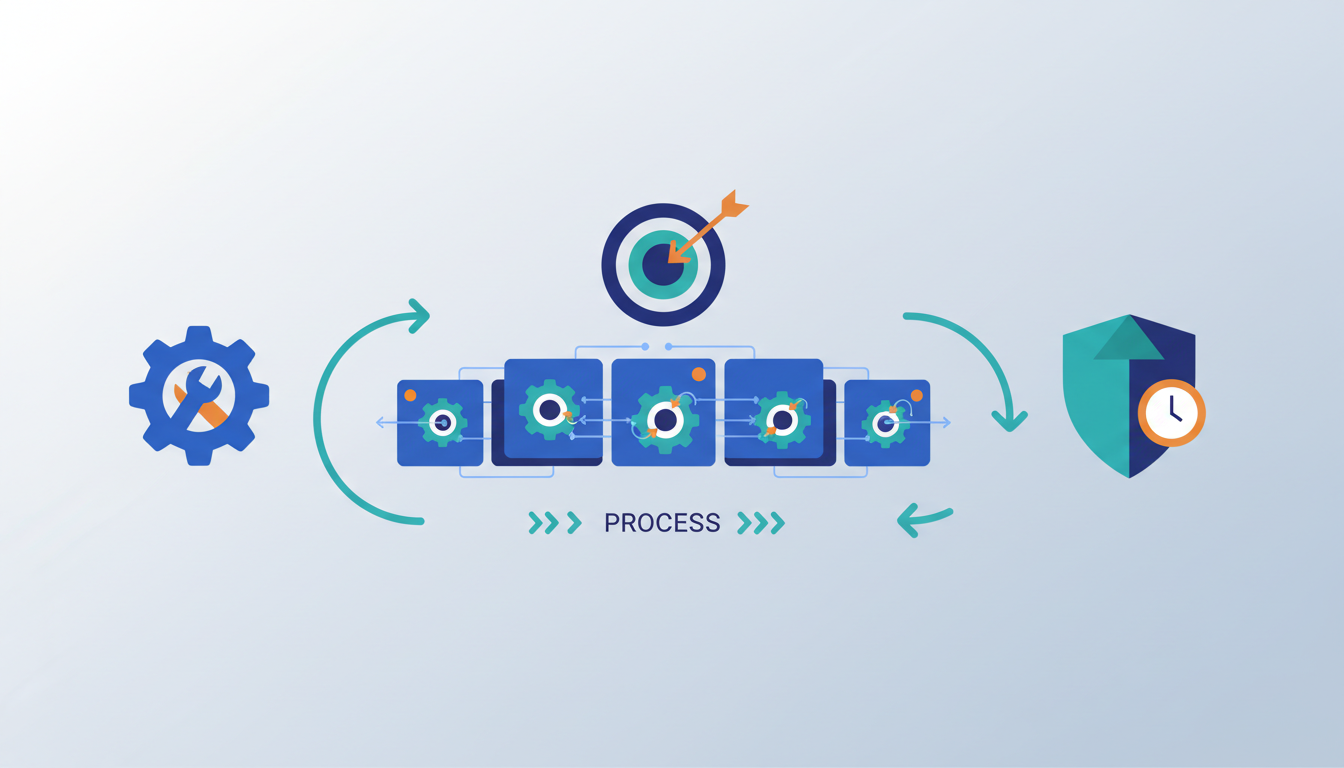 Conceptual illustration for Optimizing Team Collaboration and Reliability in Production Agent Environments