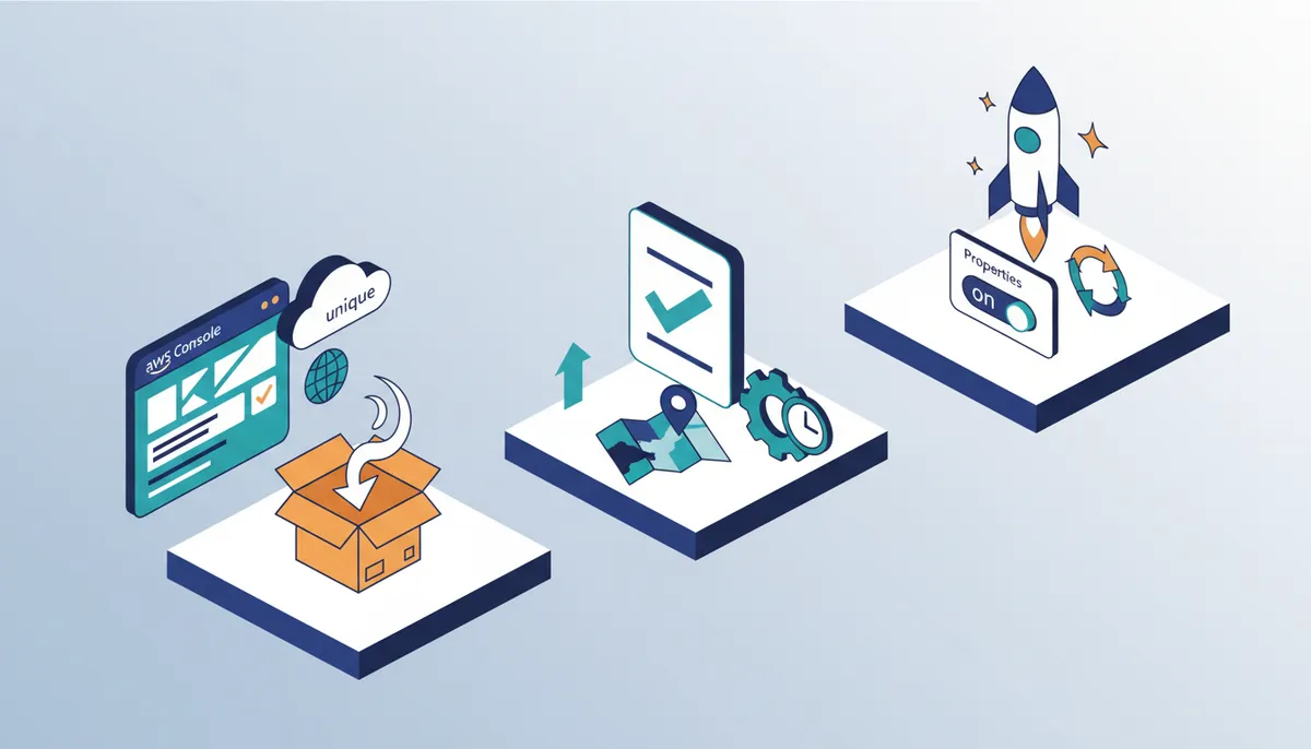 Conceptual illustration for Operationalizing S3 for Security and Lifecycle Management
