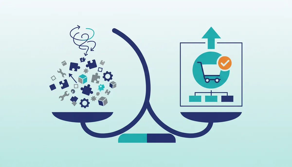 Conceptual illustration for Comparing PartsTech Efficiency Against Manual Ordering Workflows