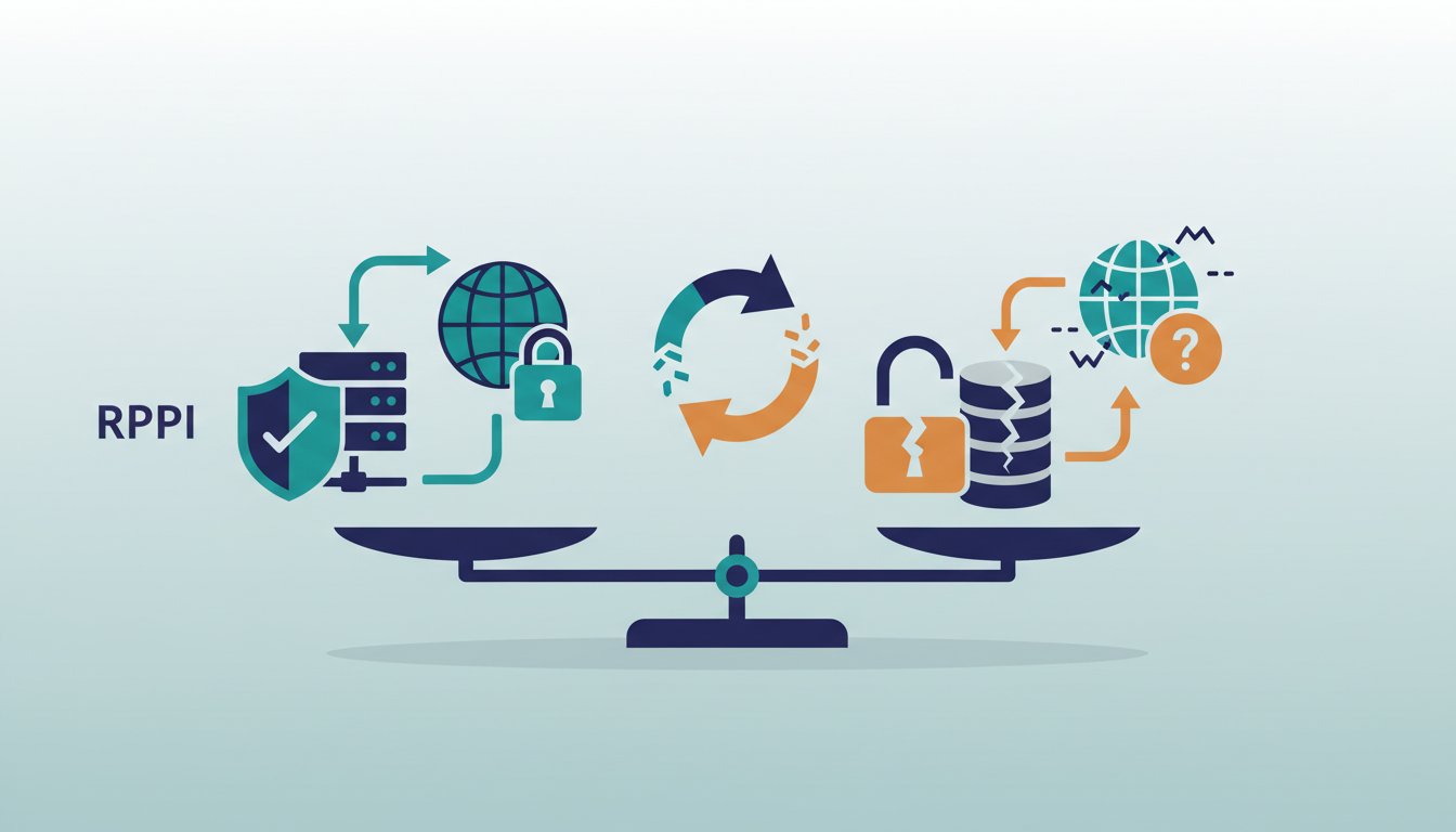 Conceptual illustration for Comparing RPKI Security Benefits Against Traditional Routing