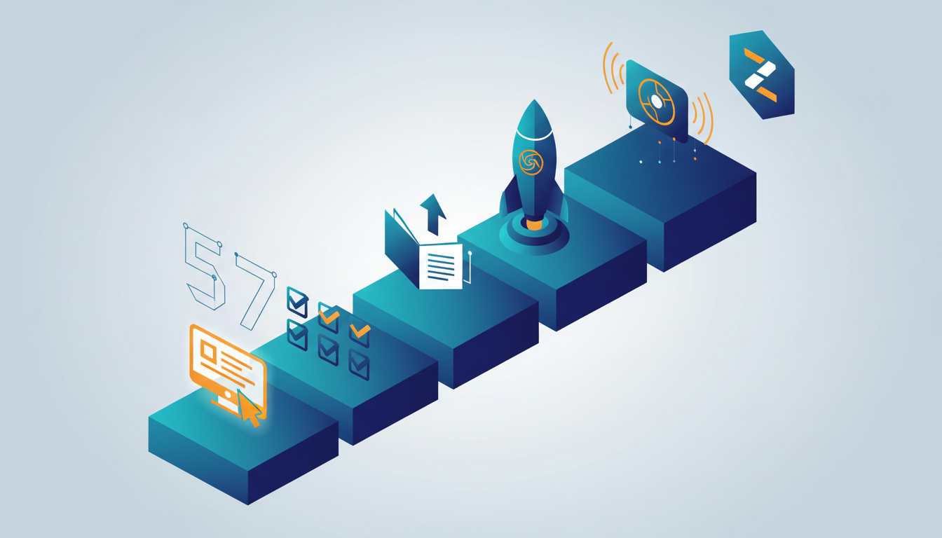 Conceptual illustration for Step-by-Step Registration and Digital Resource Navigation