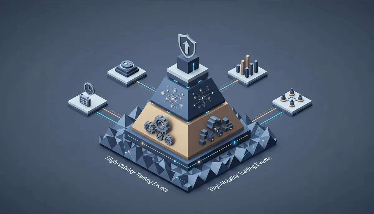 Conceptual illustration for Strategic Preparation Framework for High-Volatility Trading Events