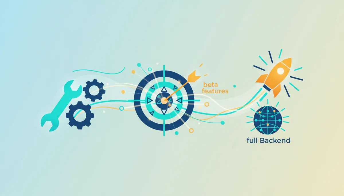 Conceptual illustration for Deploying a Full Neon Backend with Unified Data and Logic