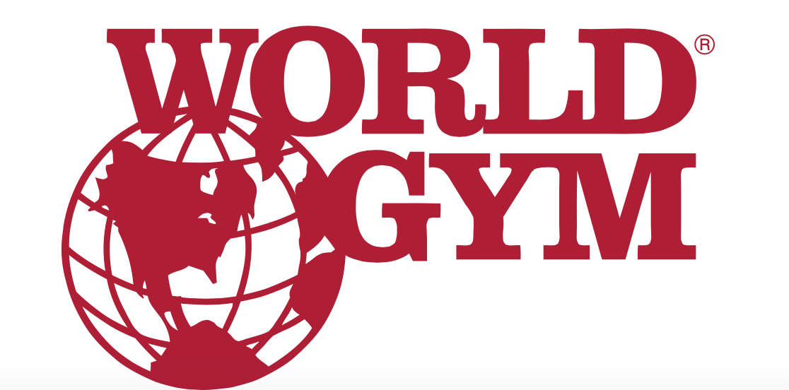 world gym logo