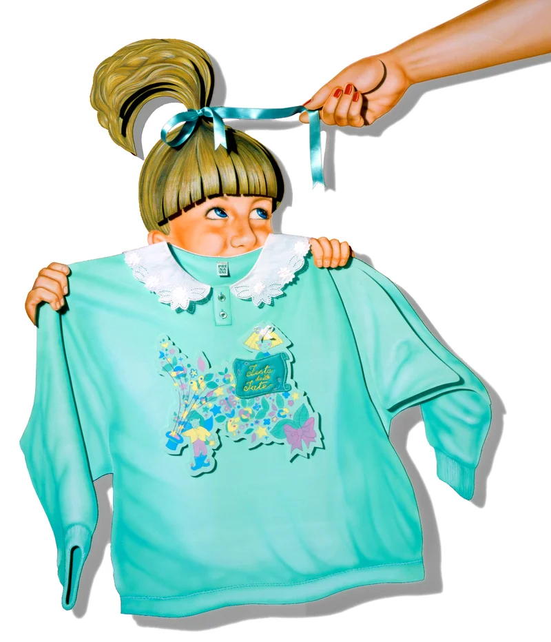 Prenatal Dani - Illustrazione grafica di Enzo Mombrini illustratore artista