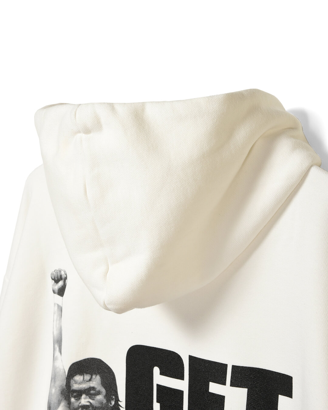 長州力 x Russeluno】HOODIE(WHITE) | ENTITLED OPINIONS CLUB