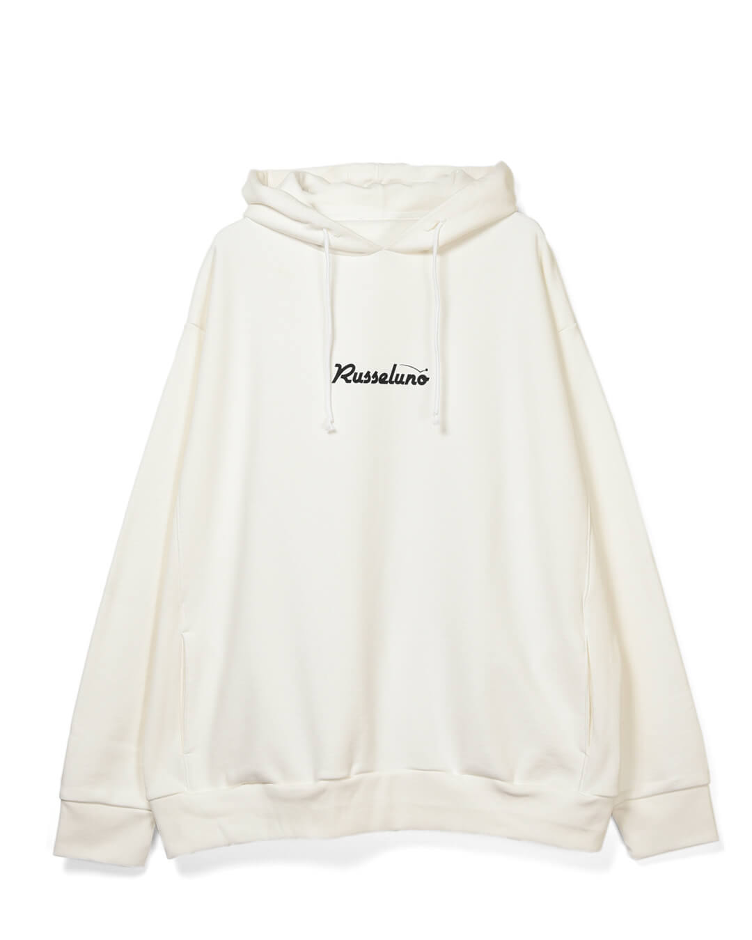 長州力 x Russeluno】HOODIE(WHITE) | ENTITLED OPINIONS CLUB