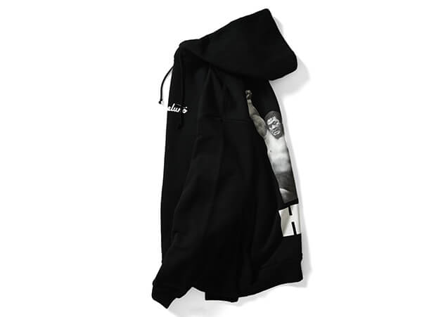 長州力 x Russeluno】HOODIE(BLACK) | ENTITLED OPINIONS CLUB