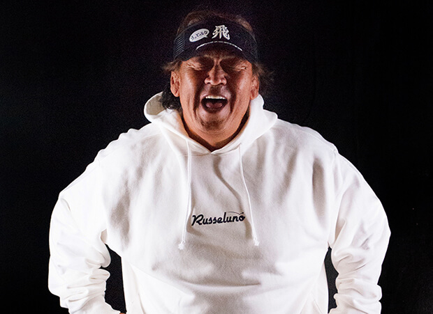 長州力 x Russeluno】HOODIE(WHITE) | ENTITLED OPINIONS CLUB 長州力 x Russeluno】HOODIE(WHITE) | ENTITLED OPINIONS CLUB