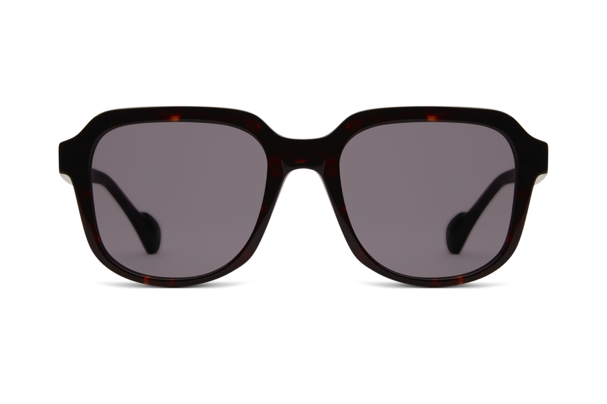 NANOFLOWER Regrind 53 Dark Wood / Violet Lens - EOE Eyewear