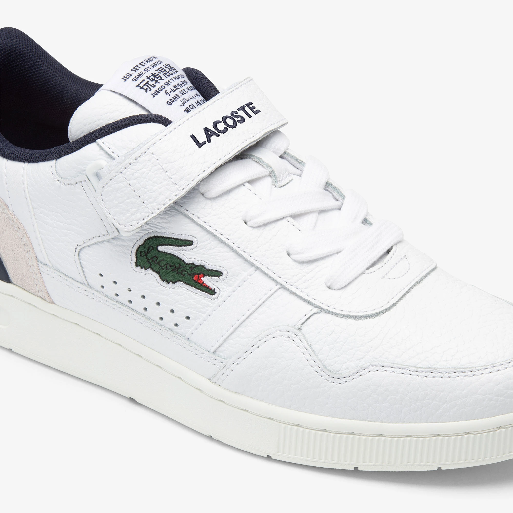Lacoste velcro shoes clearance