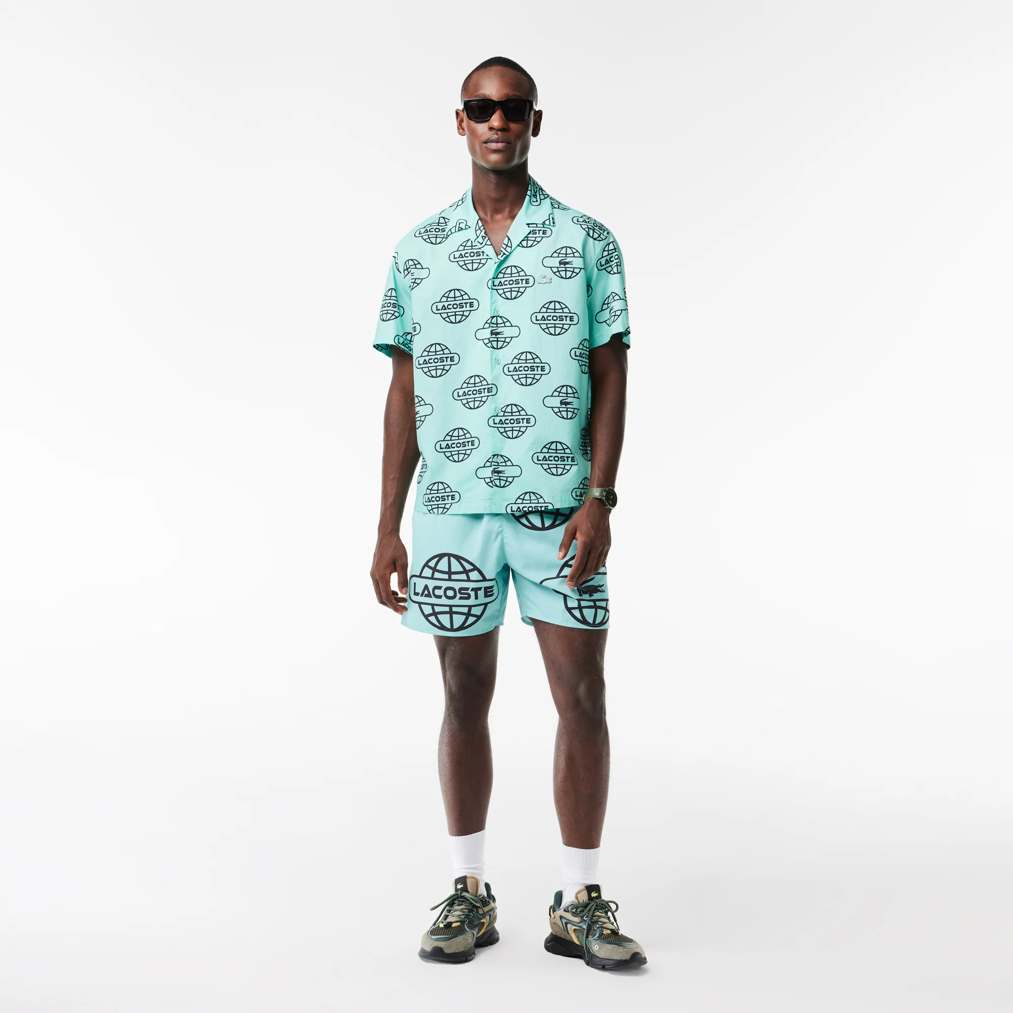 Lacoste cotton shirts hotsell