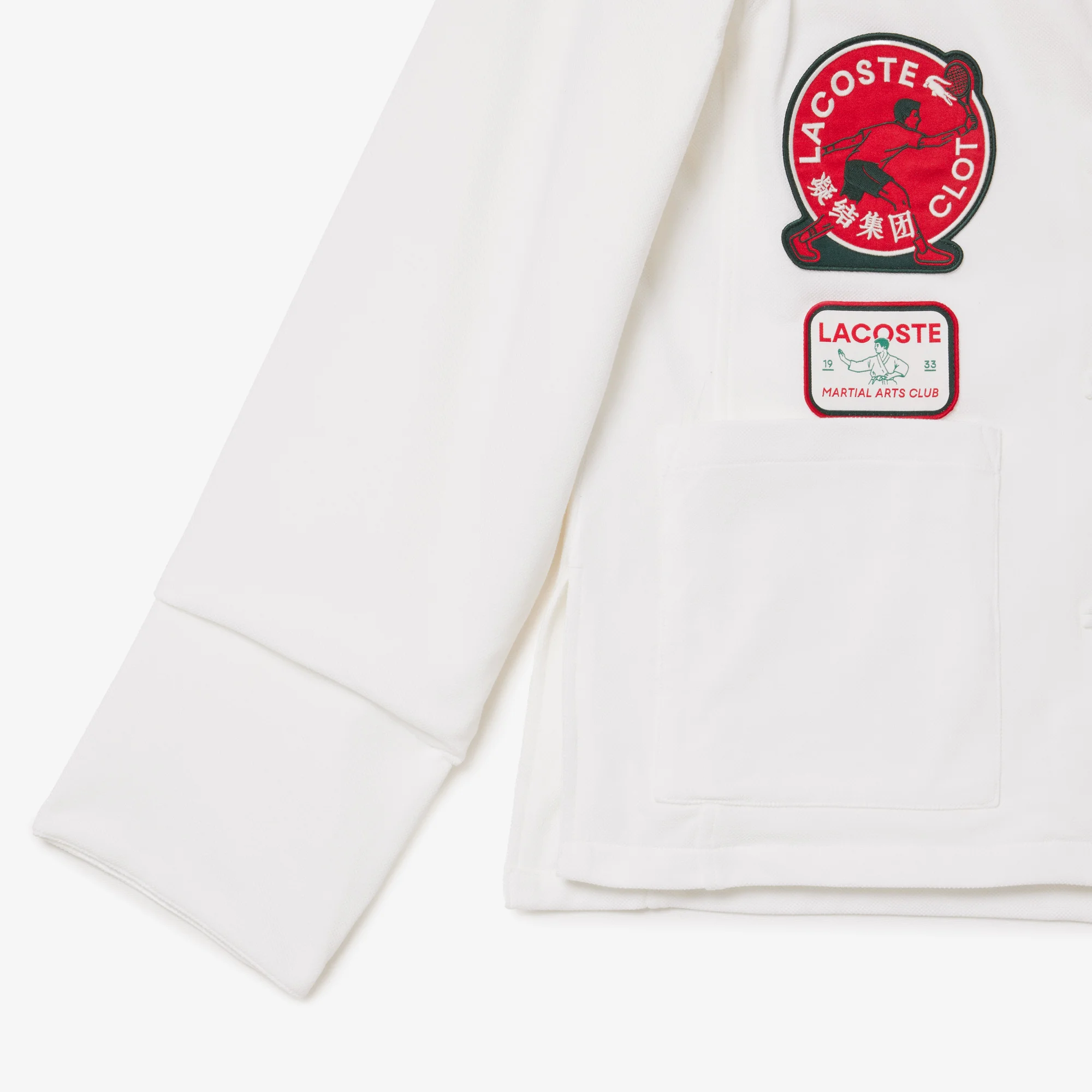 Lacoste x Clot Multi Badge Overshirt