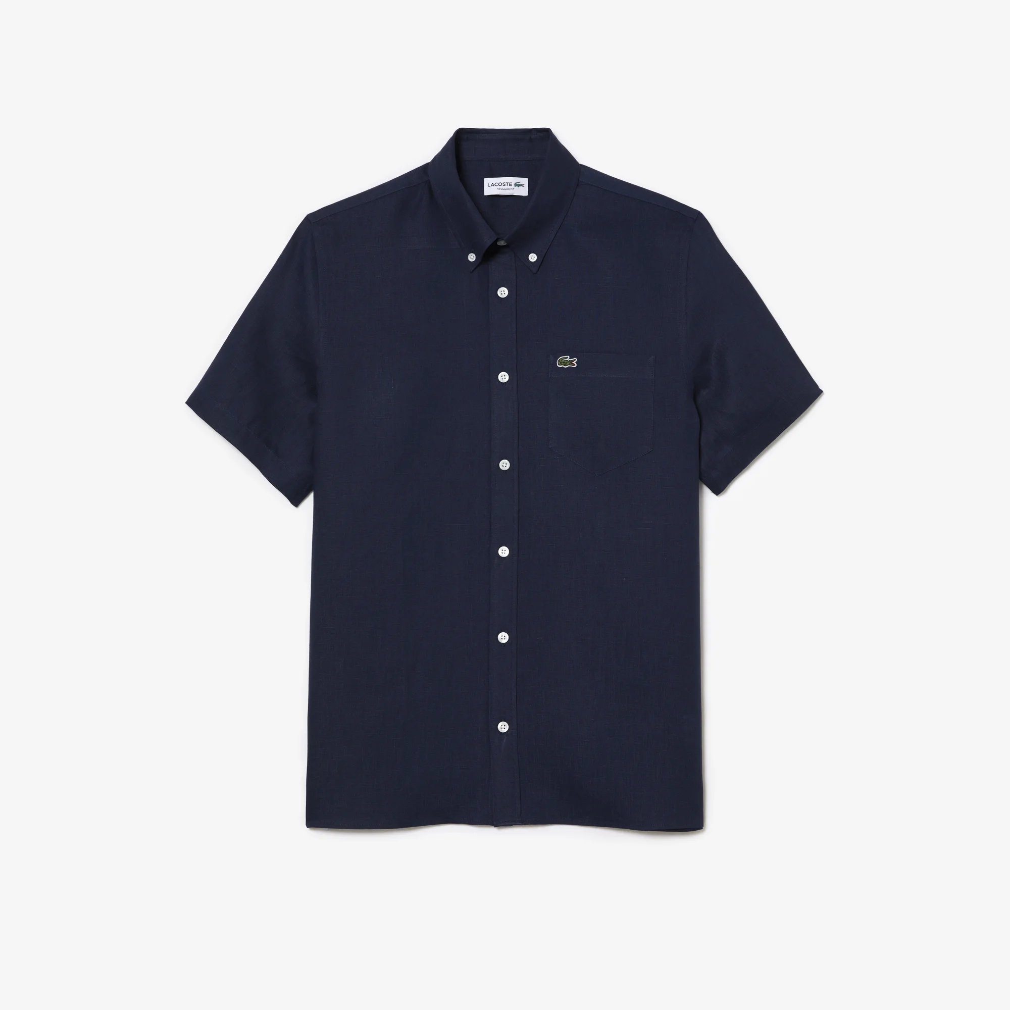 Lacoste linen short sleeve shirt 2025