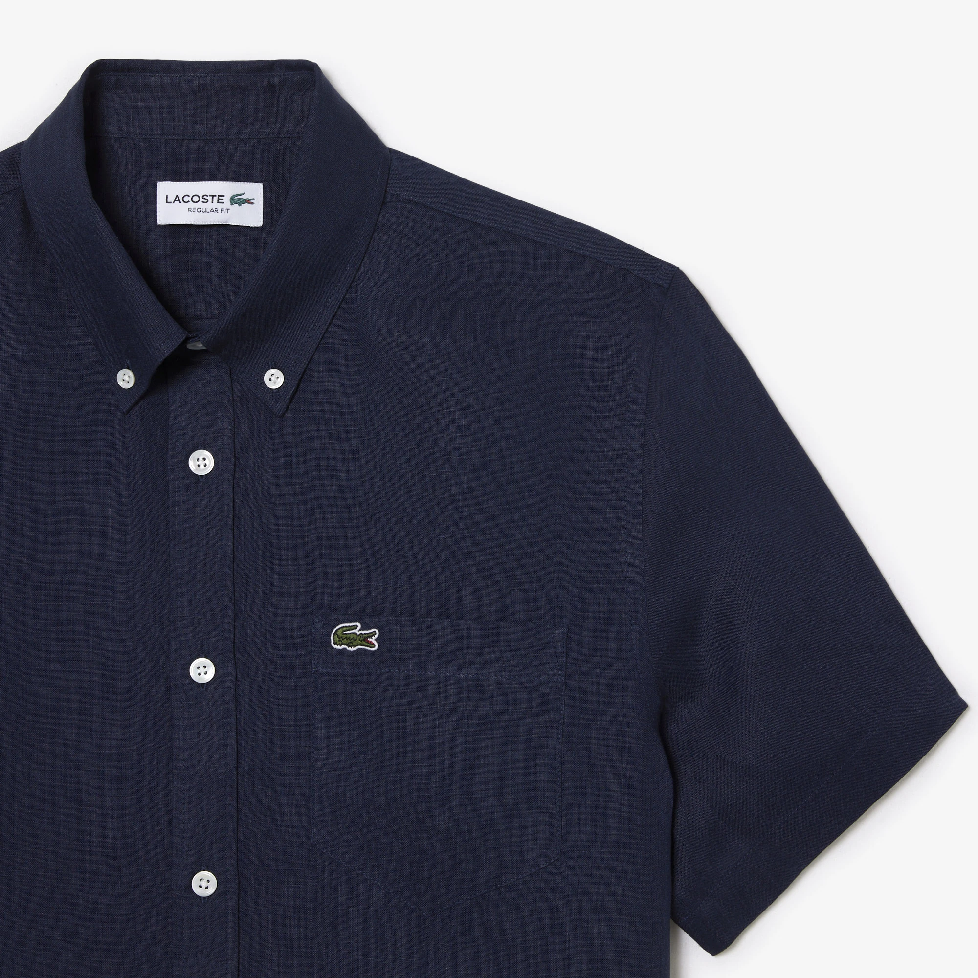 Short Sleeved Linen Shirt