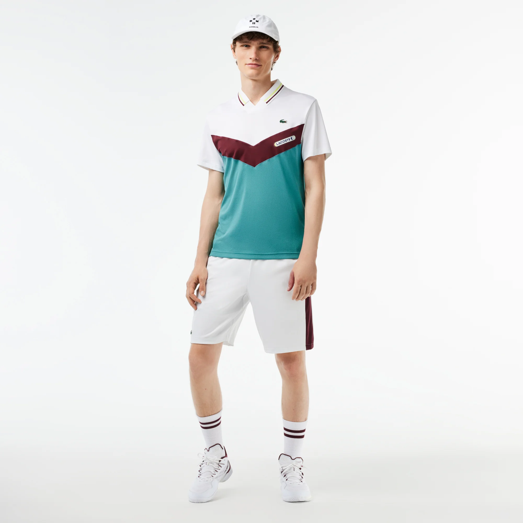 Slim Fit Lacoste Tennis Seamless Effect Polo Shirt LACOSTE VN