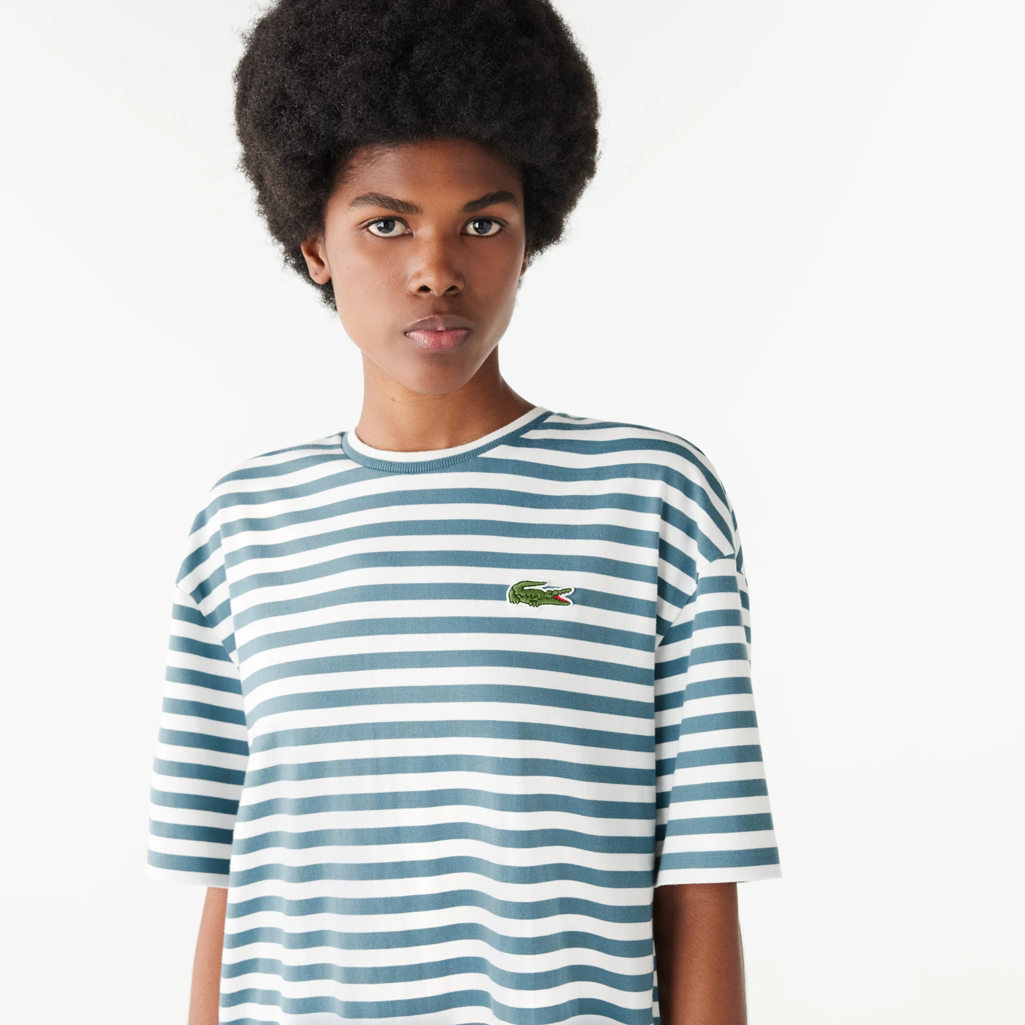 Lacoste t shirt ladies hot sale