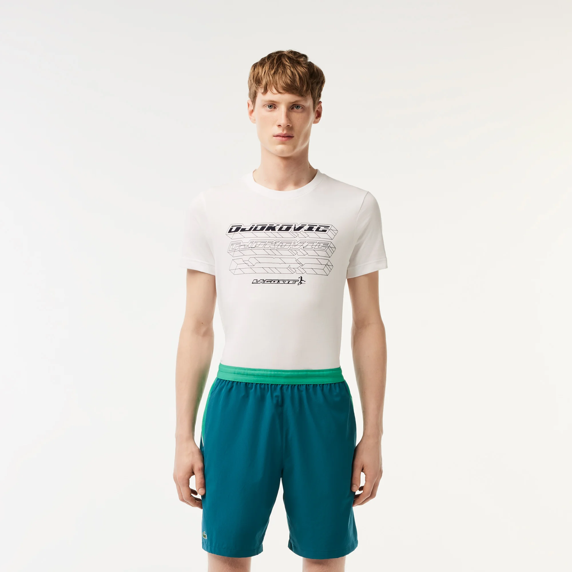 Men's Lacoste SPORT x Novak Djokovic Colour-Block Shorts