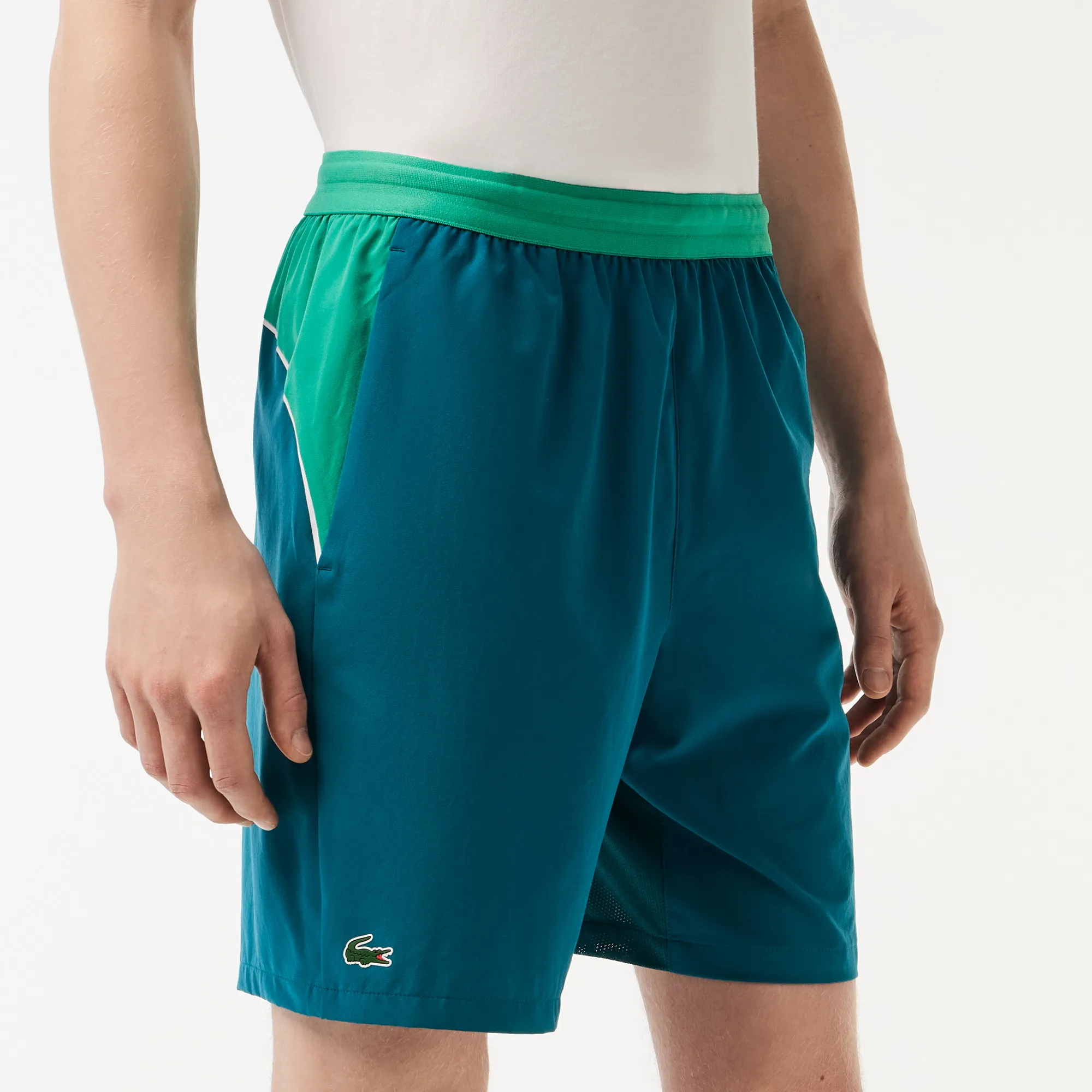 Men’s Lacoste SPORT x Novak Djokovic Colour-Block Shorts