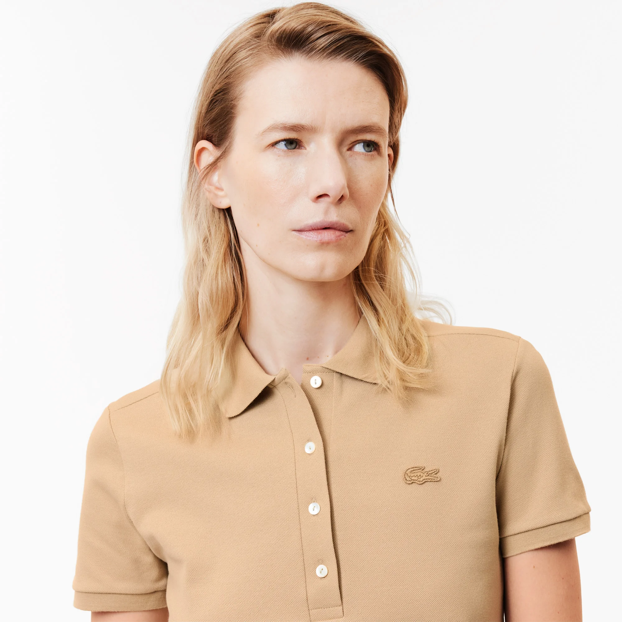 L.12.D Slim Fit Stretch Mini Pique Polo Shirt LACOSTE VN