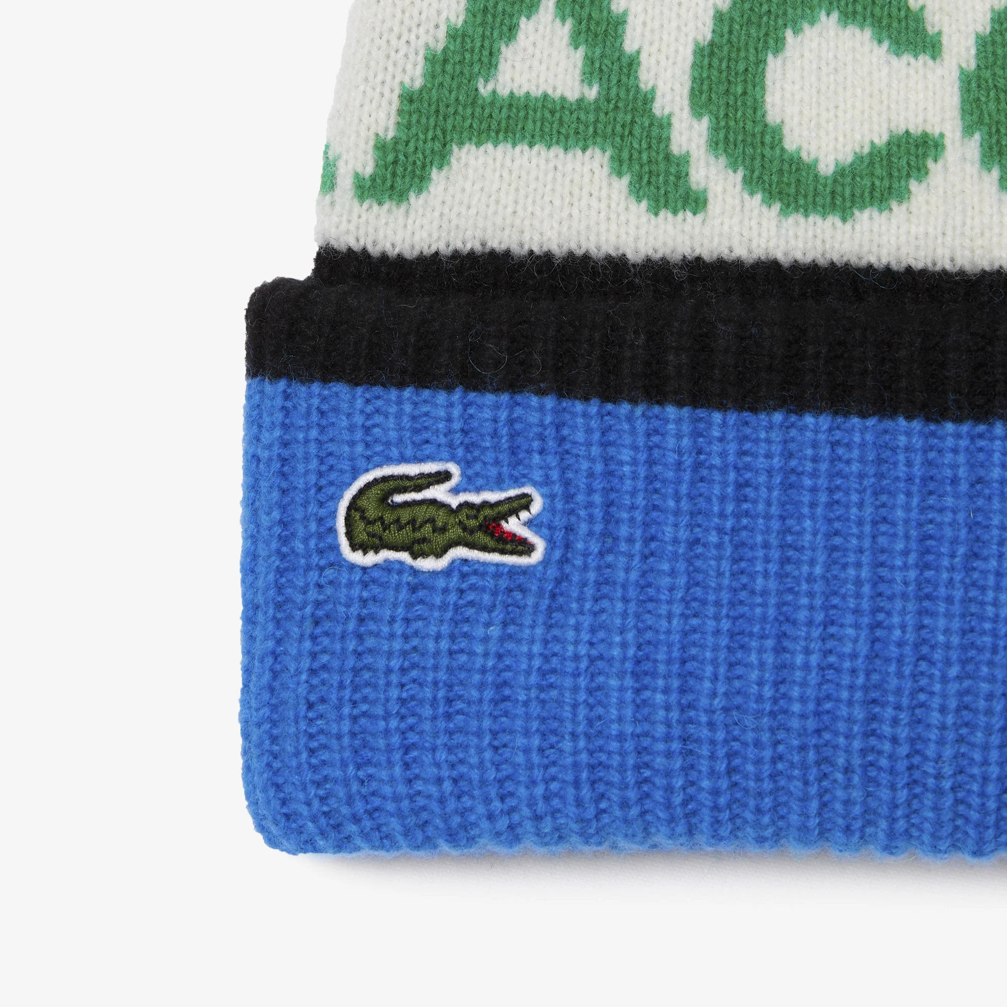Wool Logo Beanie with Pompom