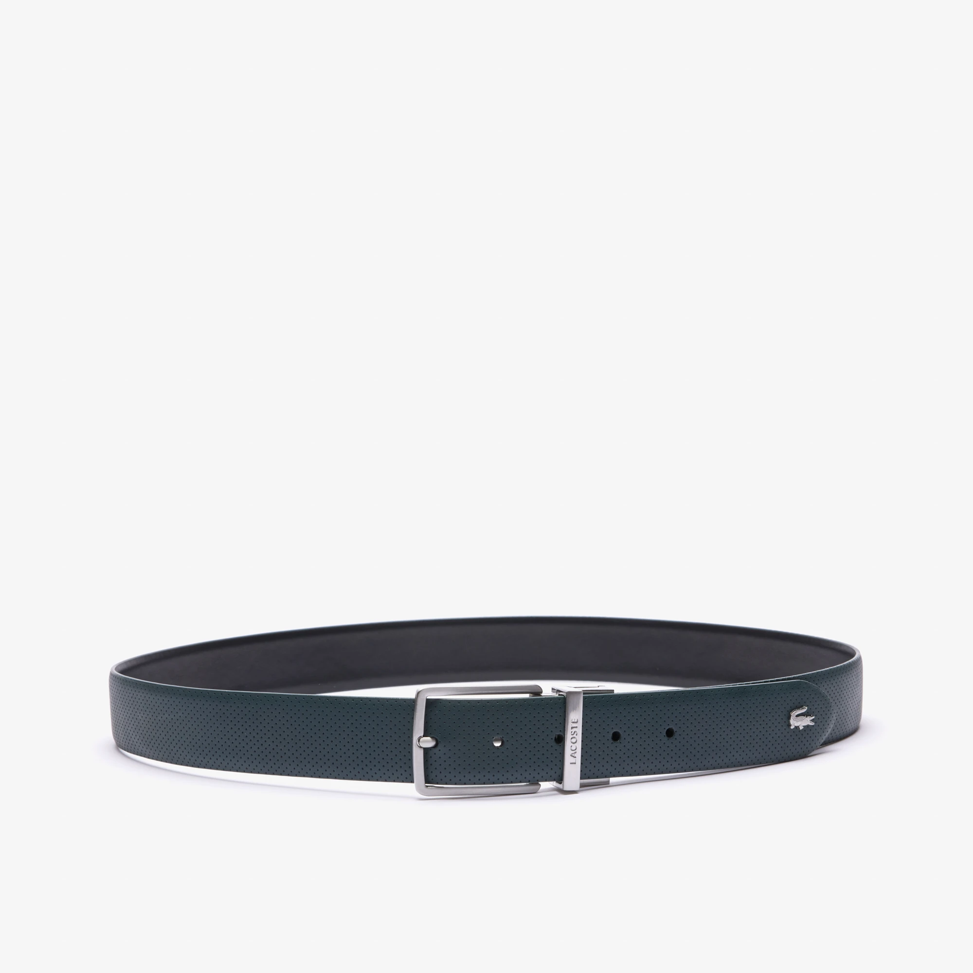 Lacoste mens leather belt online