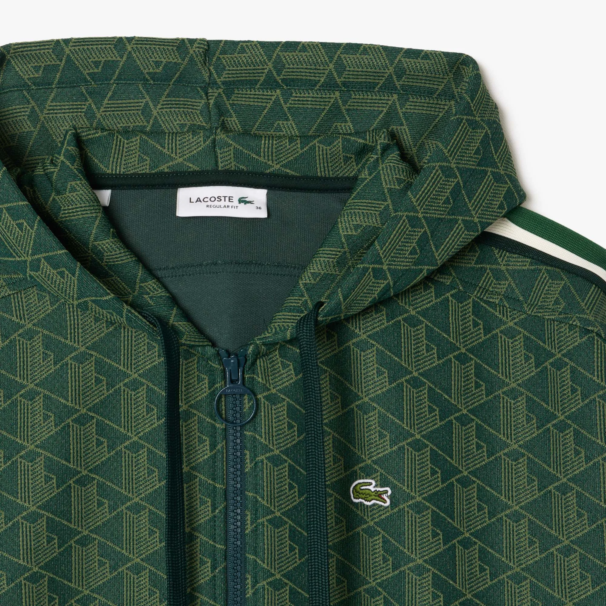Jacquard Monogram Hoodie