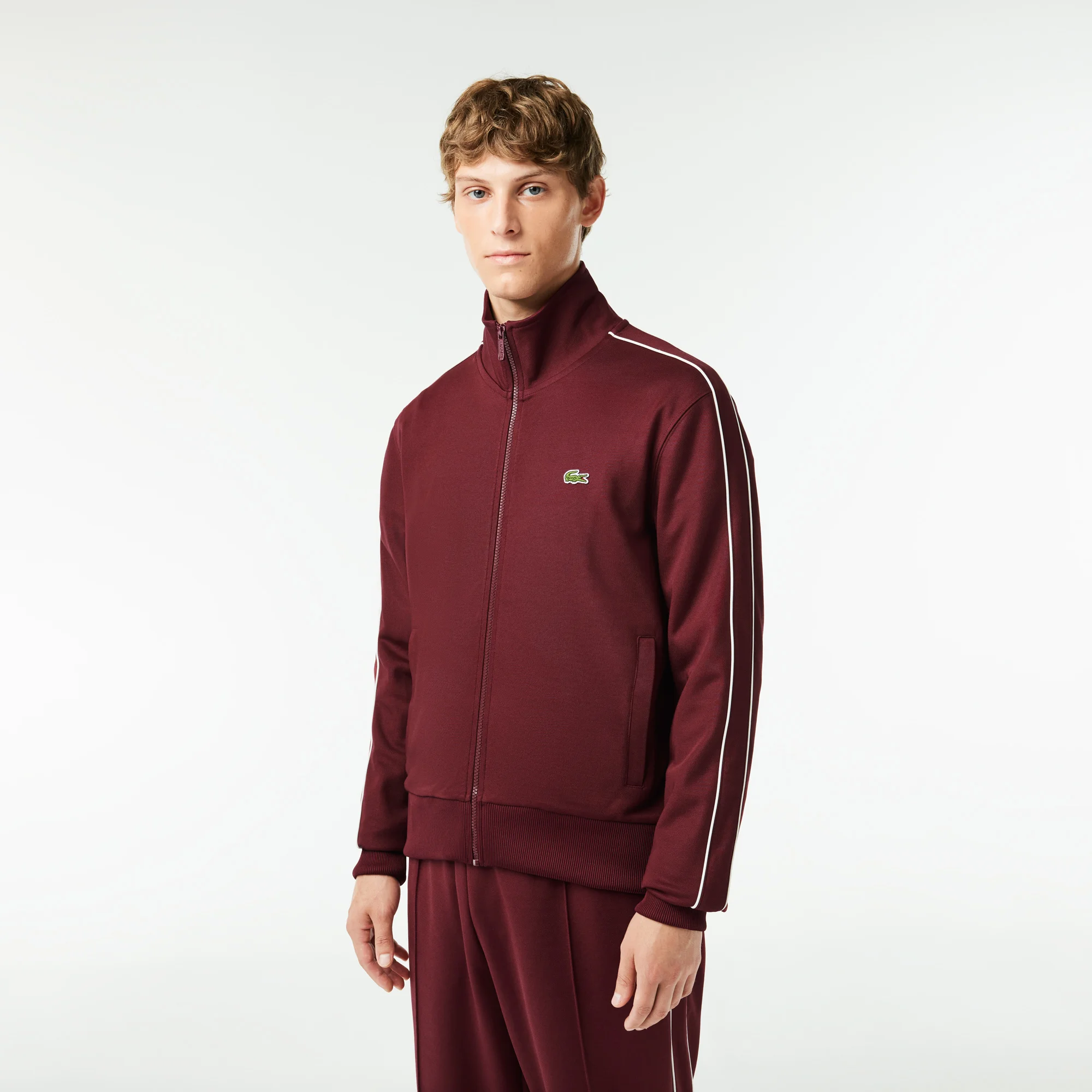 Men's Paris Piqué Track Jacket - Men's Sweaters & Sweatshirts