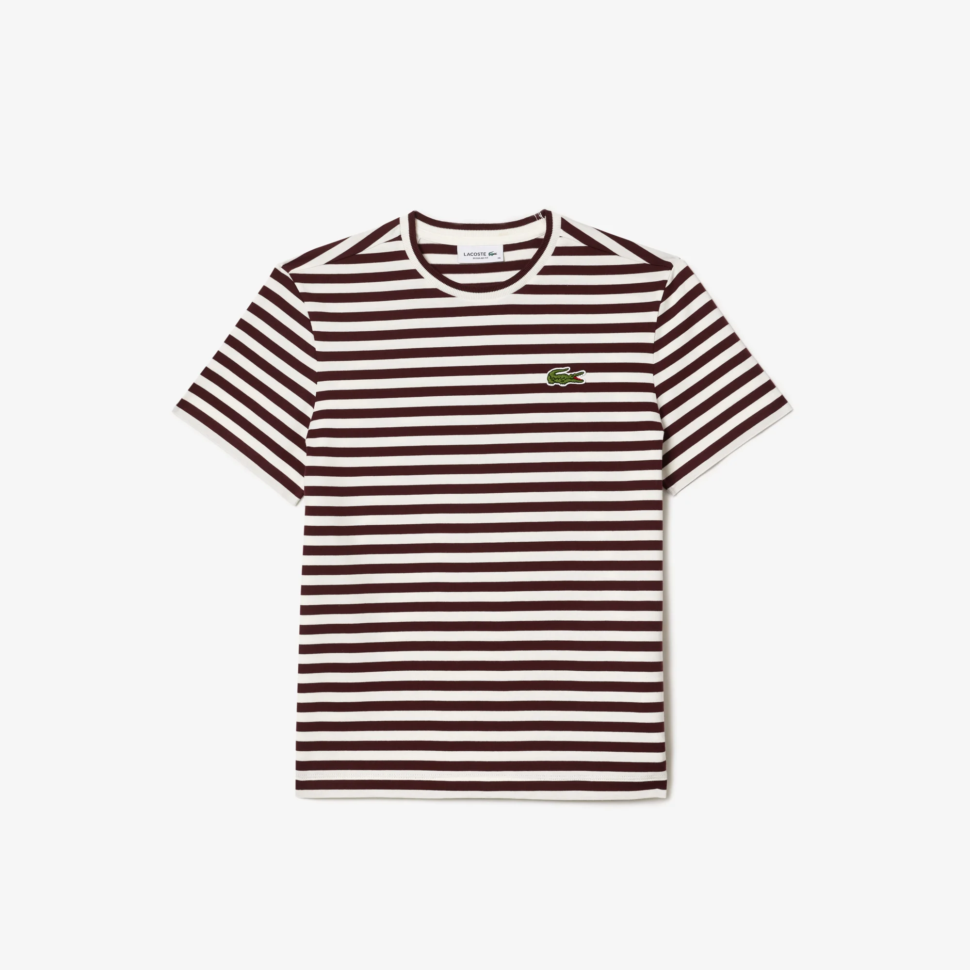 Loose Fit Striped Cotton T shirt