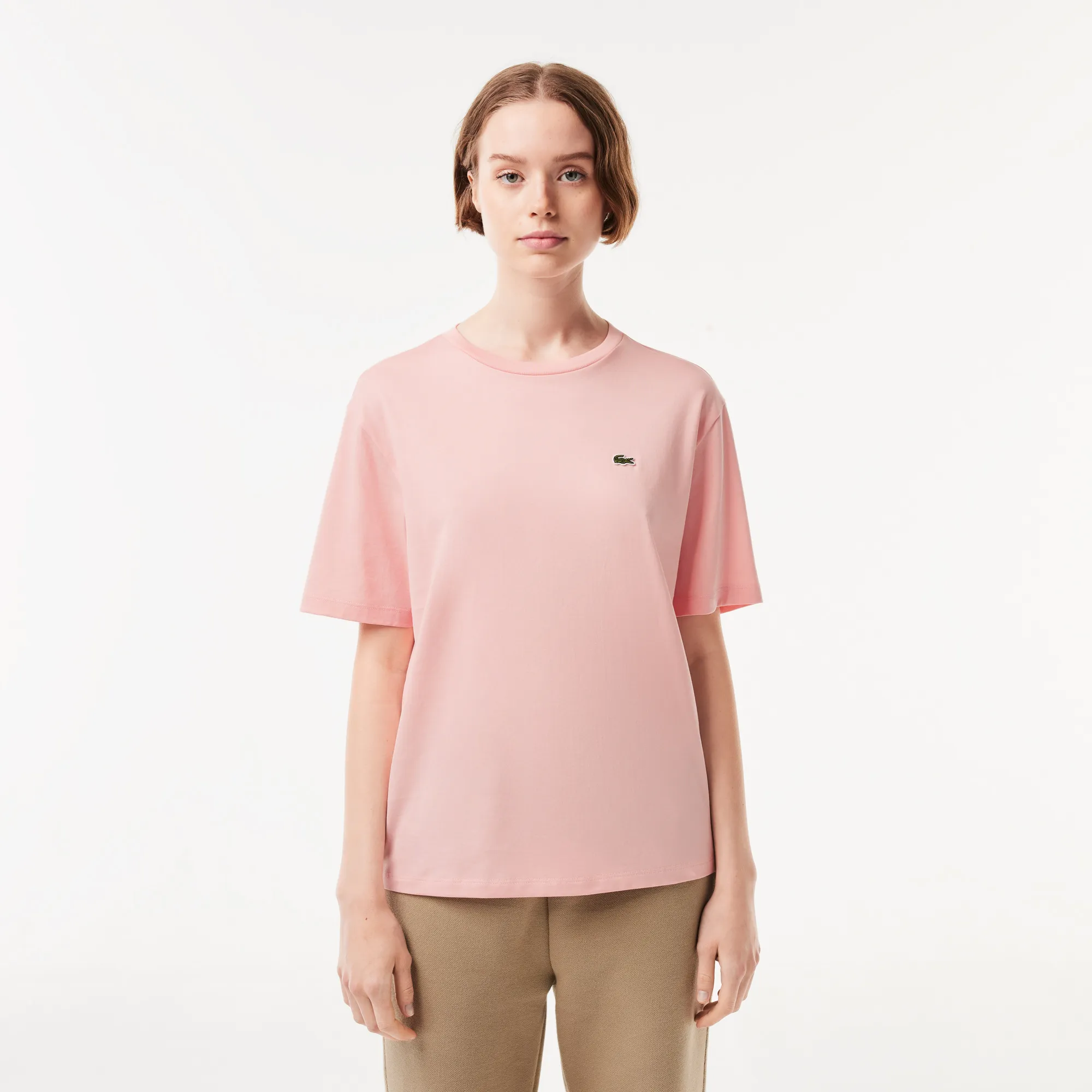 Lacoste t shirt women's sale hotsell