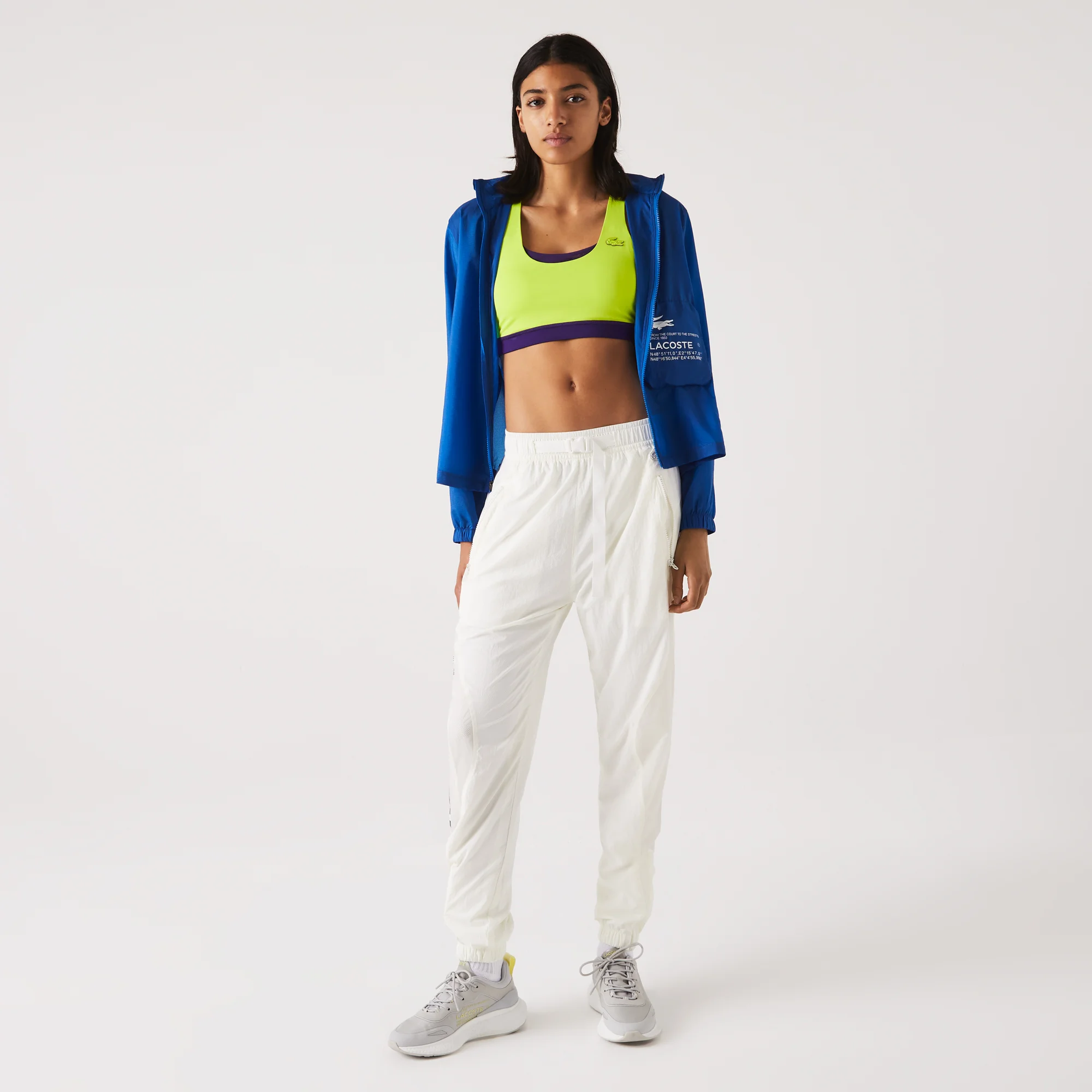 Women's Lacoste SPORT Summer Pack Racer Back Sports Bra