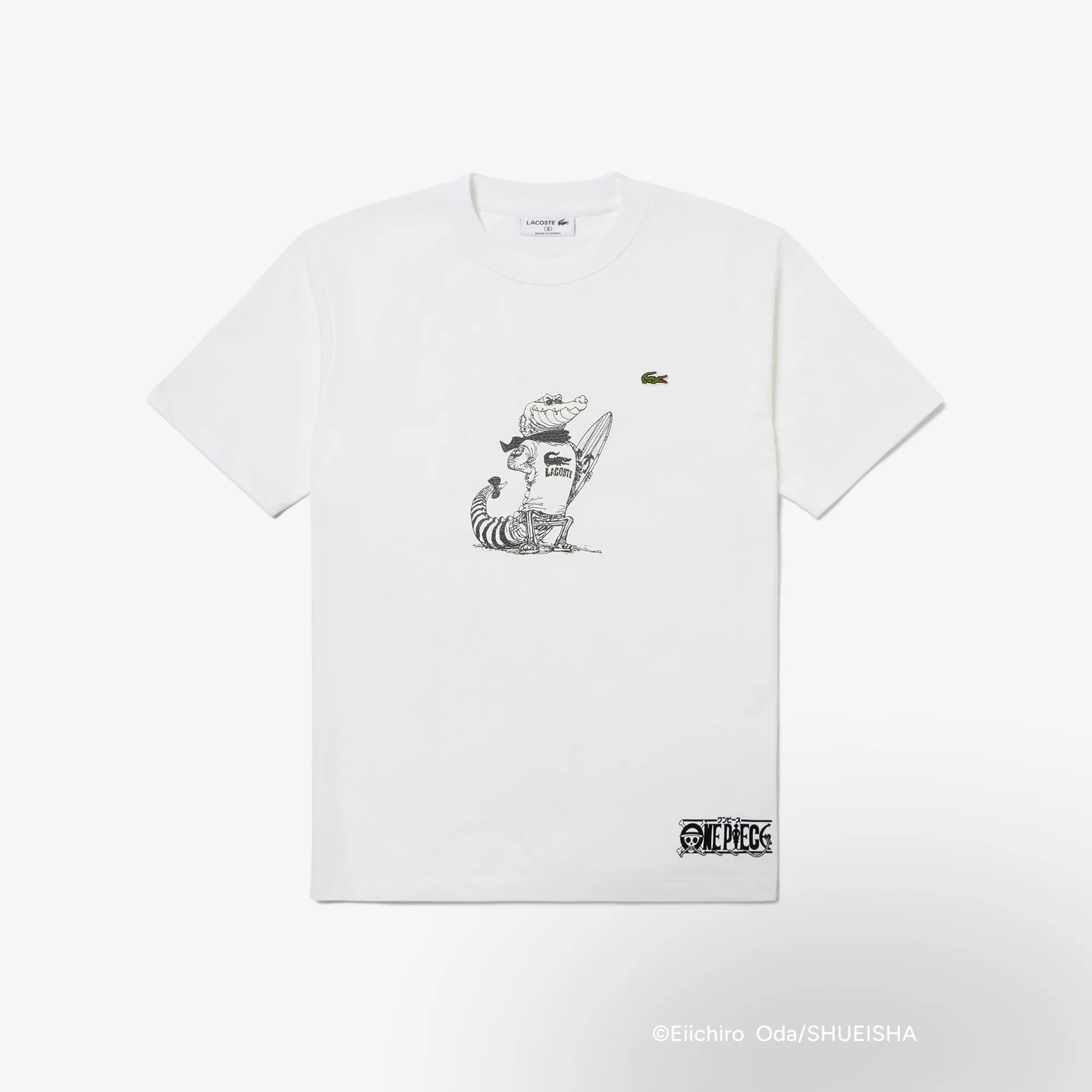 LACOSTE ONE PIECE Crocodile Logo T-Shirt