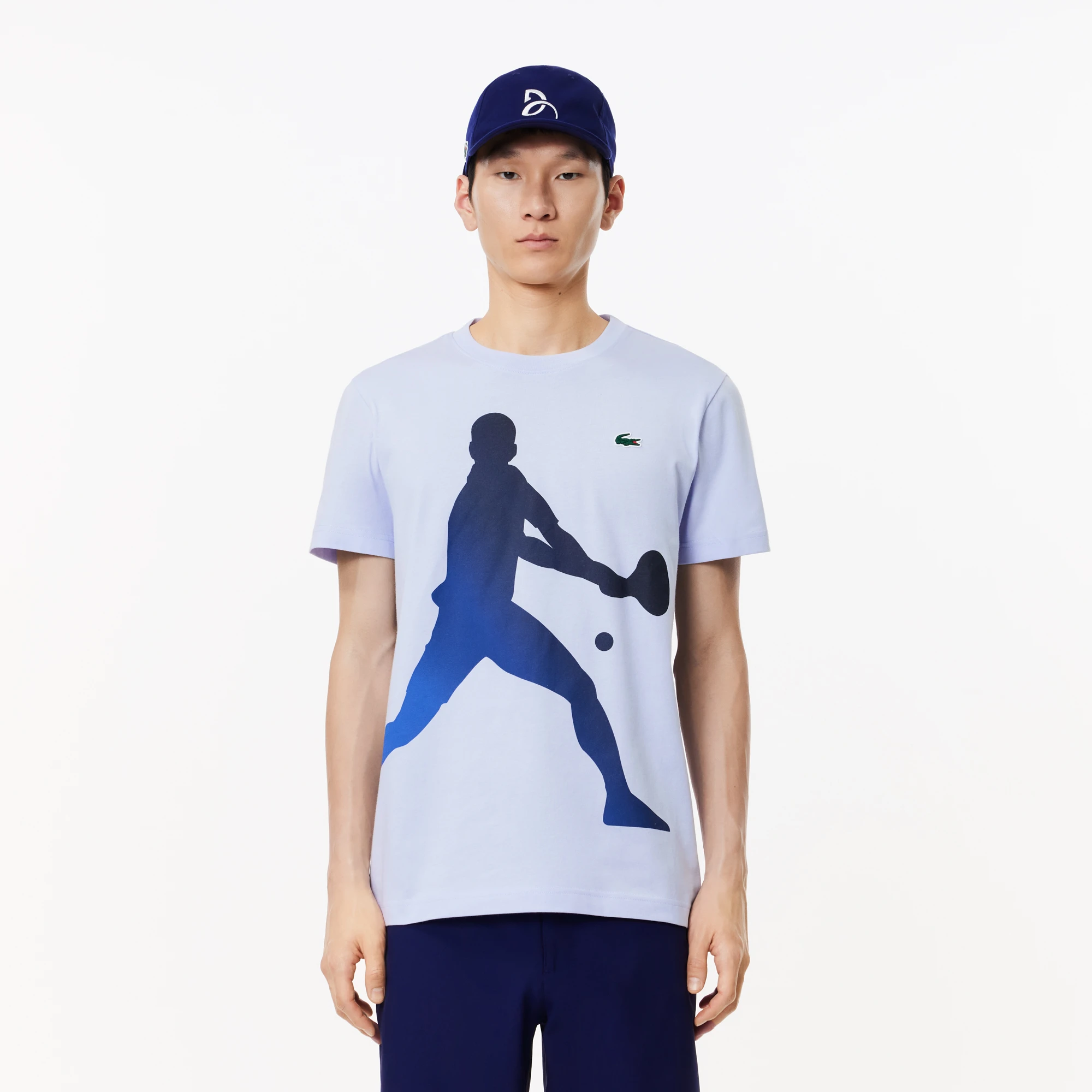Lacoste tennis shirt djokovic hot sale