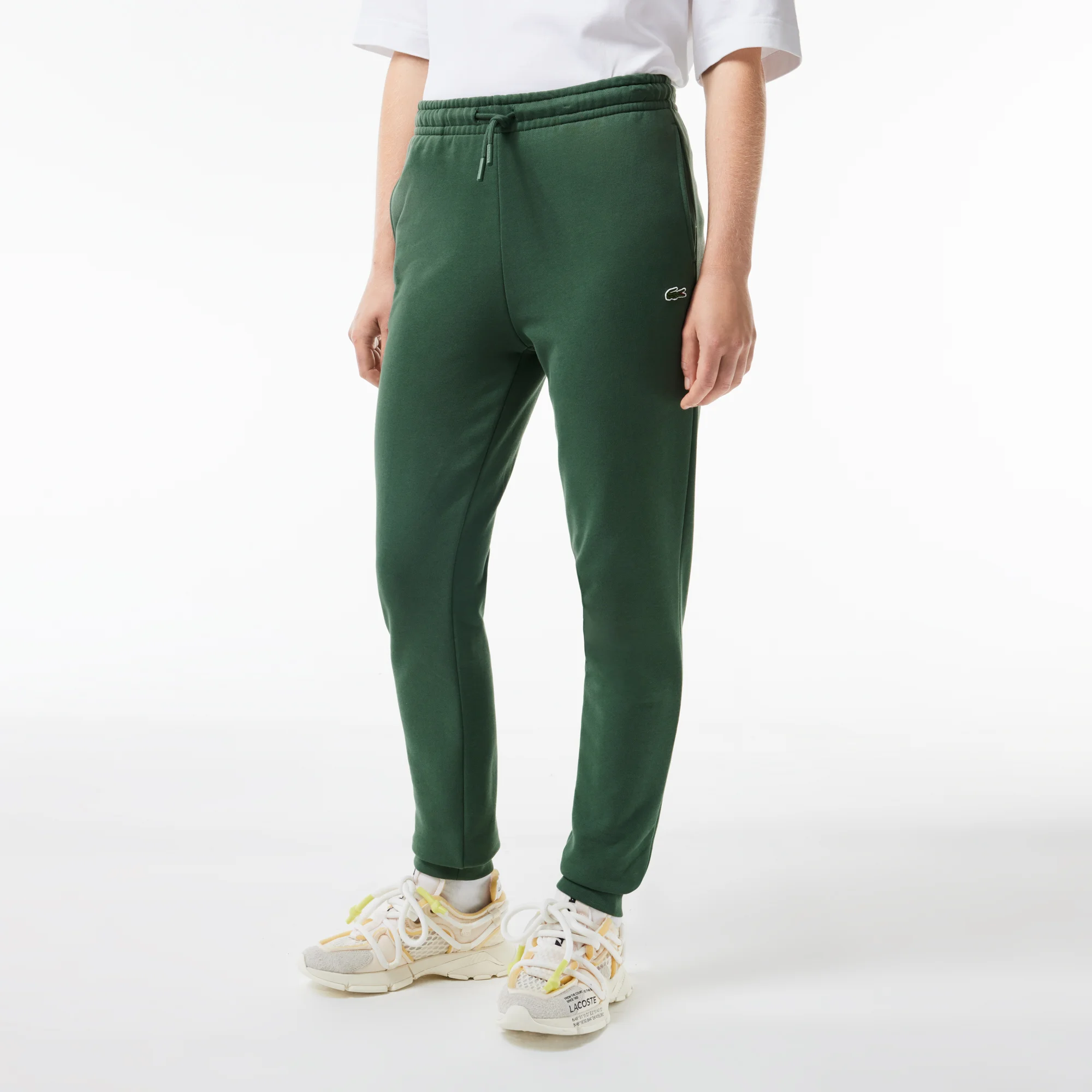 Buy Unisex Lacoste L!VE Monogram Jacquard Tracksuit Trousers | Lacoste SA