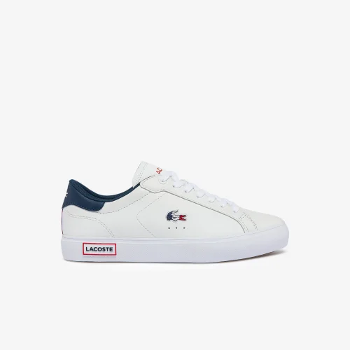 Women’s Powercourt Leather Tricolour Trainers