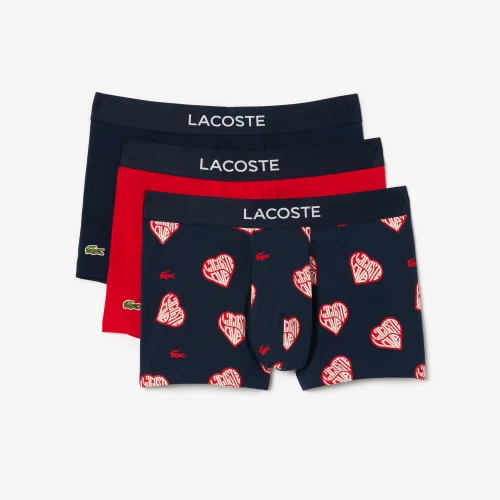 Bộ 3 Quần Lót Boxer Lacoste Nam Phối Màu