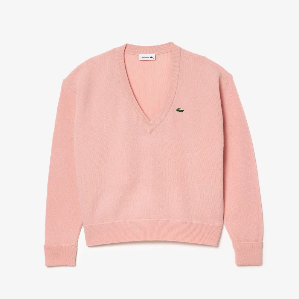 Women's Lacoste V-Neck Sweater