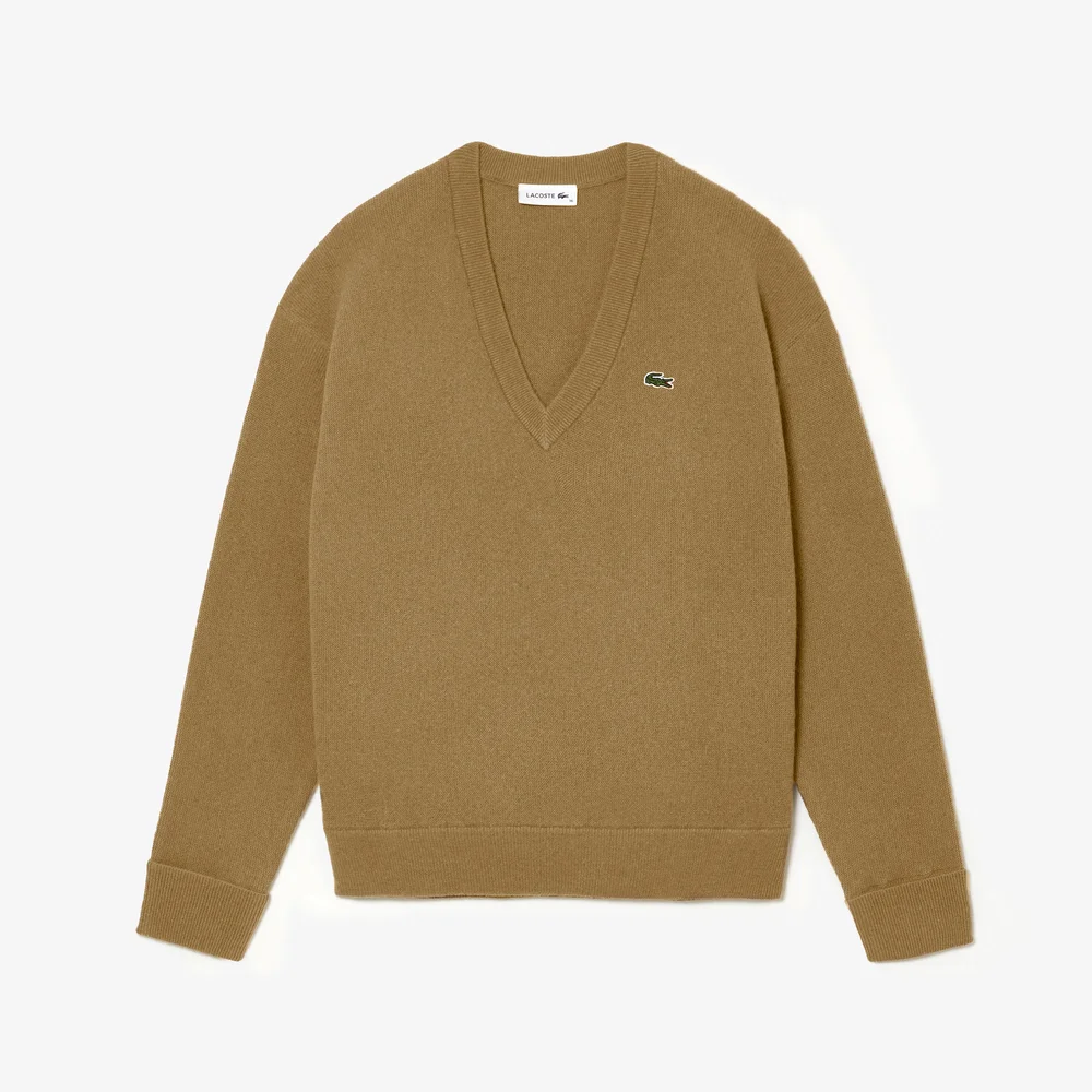 Women’s Lacoste V-Neck Sweater