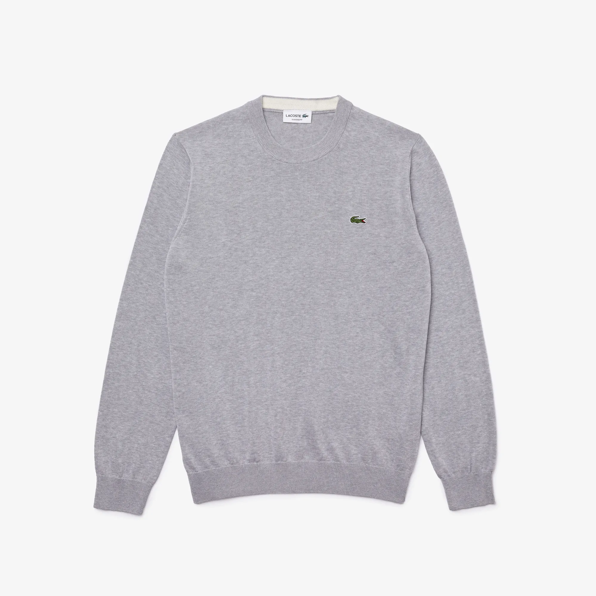 Heavy Knit Badge Tennis Sweater