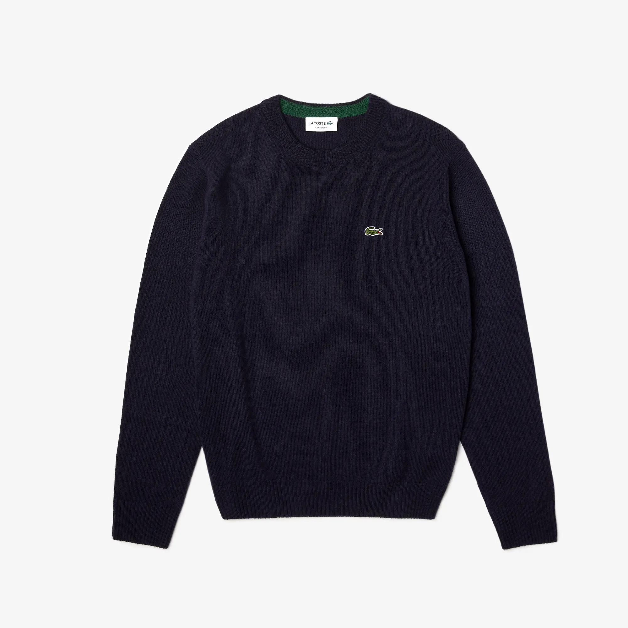 Áo Len Cashmere Lacoste Unisex Cổ Chữ V Bằng Lông Cừu Cao Cấp Của Pháp